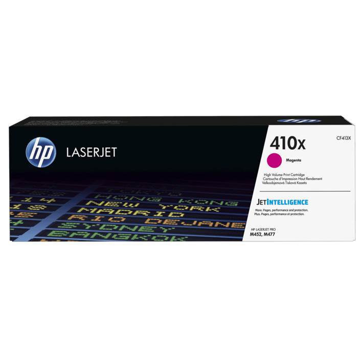 CF413X - Magenta HP LaserJet Toner Cartridge (HP 410X)