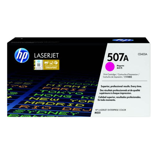 CE403A - Magenta HP LaserJet Toner Cartridge (HP 507A)