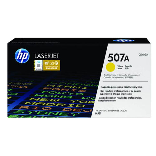 CE402A - Yellow HP LaserJet Toner Cartridge (HP 507A)