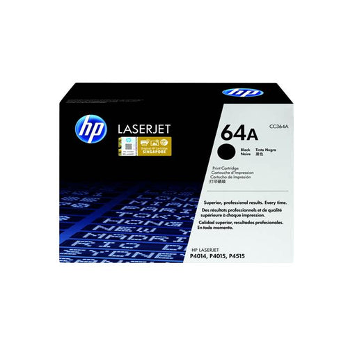 CC364A - Black HP LaserJet Toner Cartridge (HP 64A)