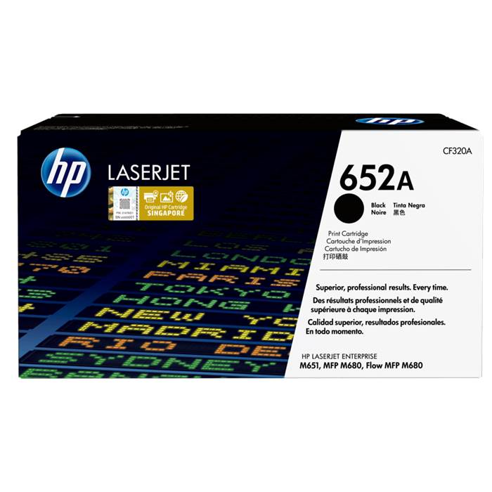 CF320A - Black HP LaserJet Toner Cartridge (HP 652A) – archercopier