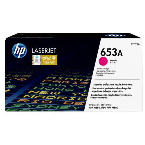 Original HP CF323A - Magenta HP LaserJet Toner Cartridge (HP 653A)