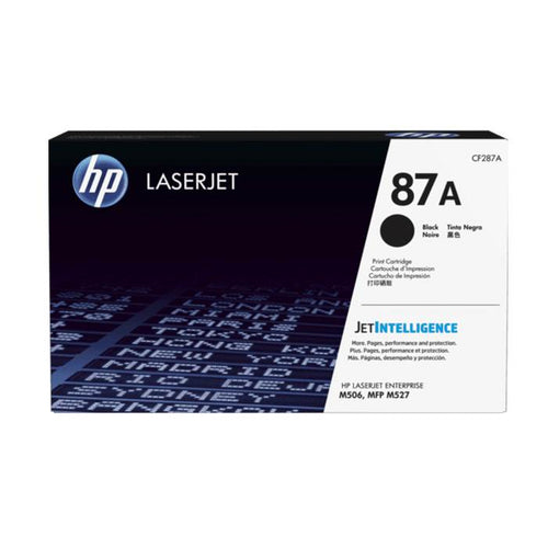 CF287A - Black HP LaserJet Toner Cartridge (HP 87A)