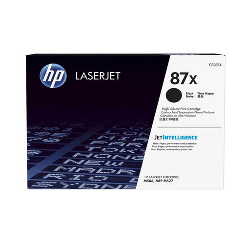 CF287X - Black High Yield HP LaserJet Toner Cartridge (HP 87X)