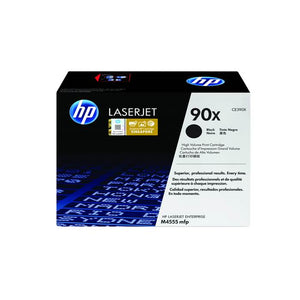 CE390X - Black HP LaserJet Toner Cartridge (HP 90X)