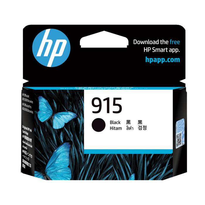 3YM18AA - Black HP Ink Cartridge (HP 915)
