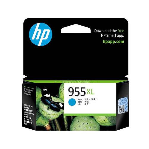 L0S63AA - Cyan HP Original Ink Cartridge (HP 955XL)