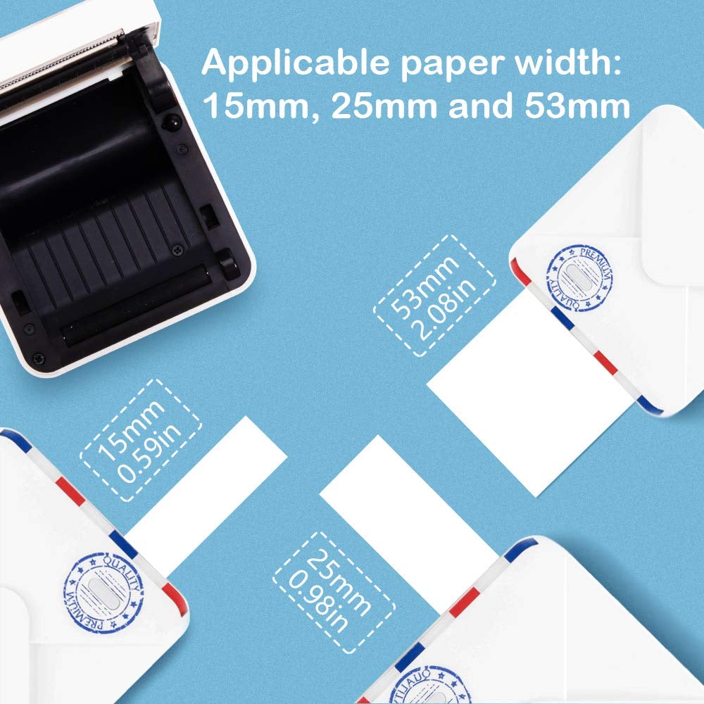 Mini Portable Thermal Printer I Printeet M02s