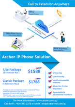 Load image into Gallery viewer, Archer IP Phone brochure