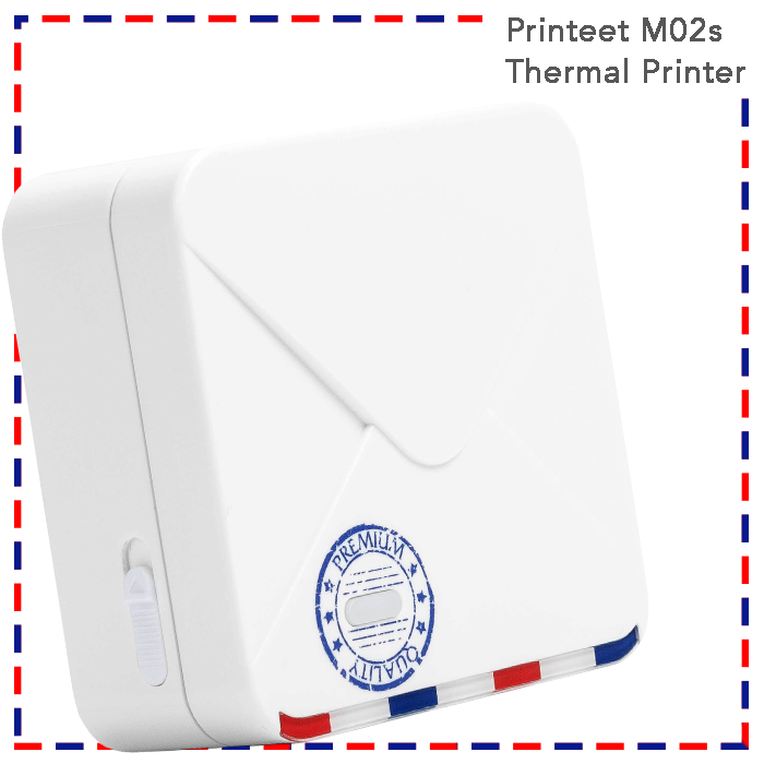 Mini Portable Thermal Printer I Printeet M02s