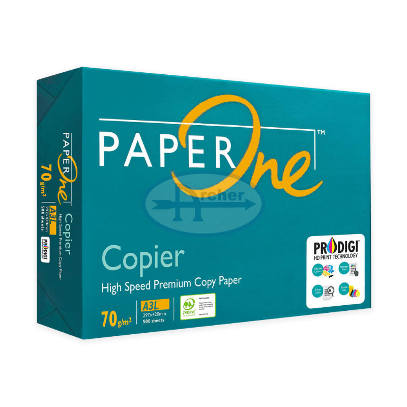 PaperOne A3 70gsm Copier Paper - Reams