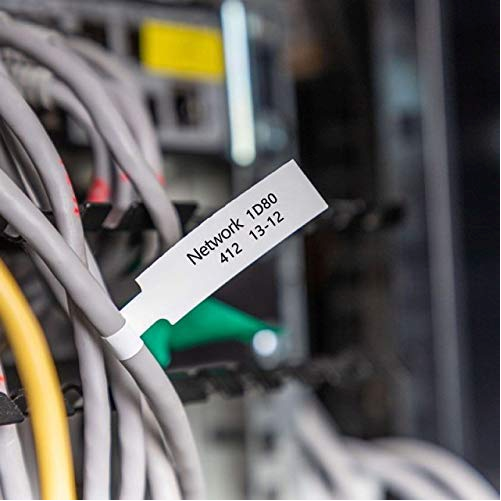 Cable Label Self-Adhesive 25x38mm (F Type) for Printeet M110