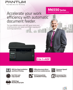 Pantum M6550NW Mono Bundle with Free! Paper One
