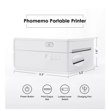 Load image into Gallery viewer, Portable Thermal Printer I Printeet M02 (Matt White)