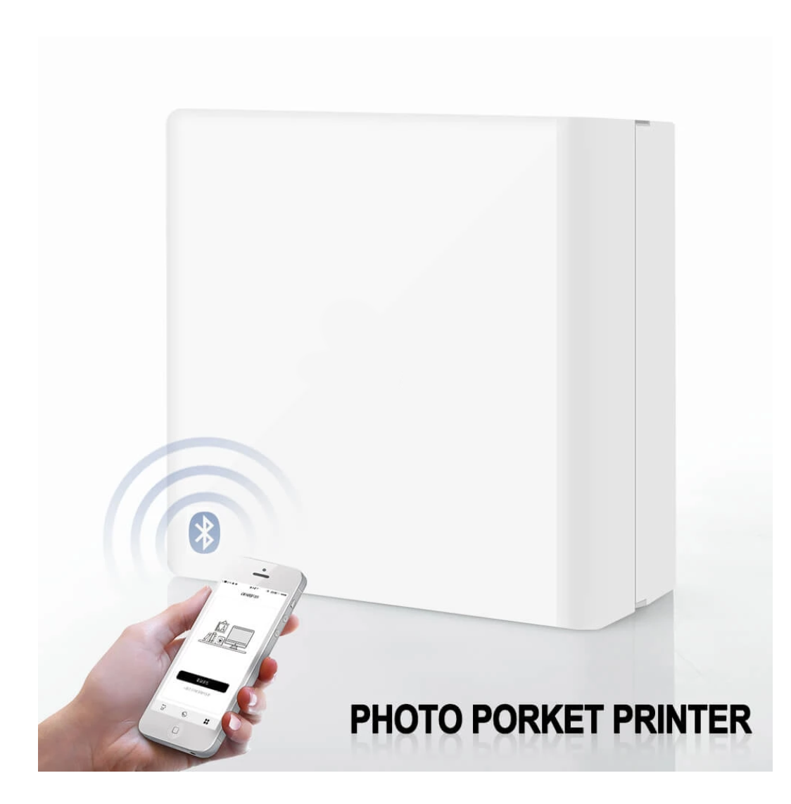 Portable Thermal Printer I Printeet M02 (Matt White)