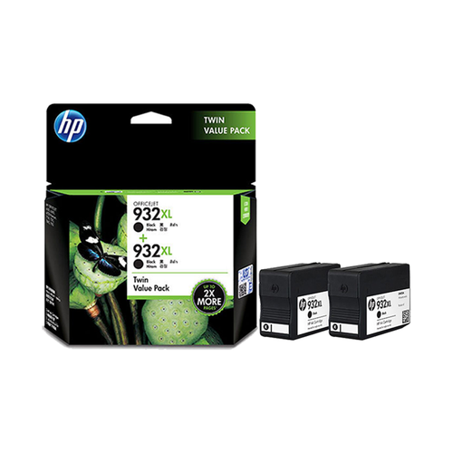 T0A81AA - HP 932XL Black Ink Cartridge 2 Pack