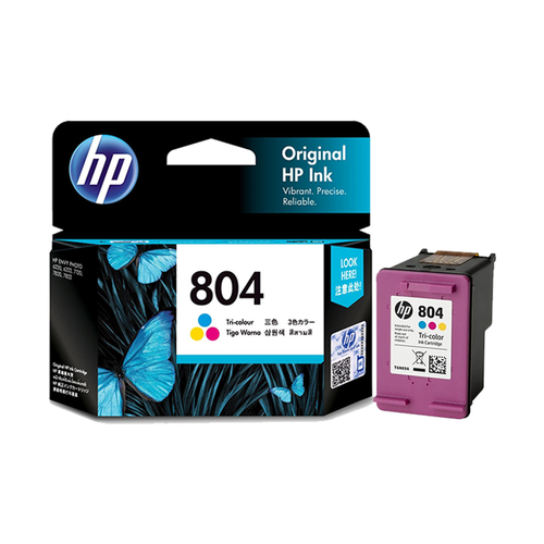 T6N09AA - HP 804 Tri-color Original Ink Cartridge
