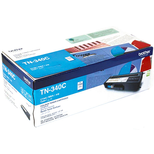 Brother Toner Cartridge TN-340C (Cyan)