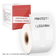 Load image into Gallery viewer, Cable Label Self-Adhesive 25x38mm (T Type) for Printeet M110