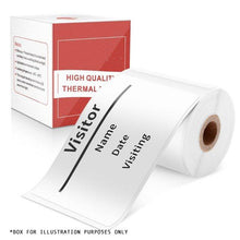 Load image into Gallery viewer, Multi-Purpose Square Self-Adhesive Label- 50x80mm Compatible for Printeet M110