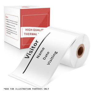 Multi-Purpose Square Self-Adhesive Label- 50x80mm Compatible for Printeet M110