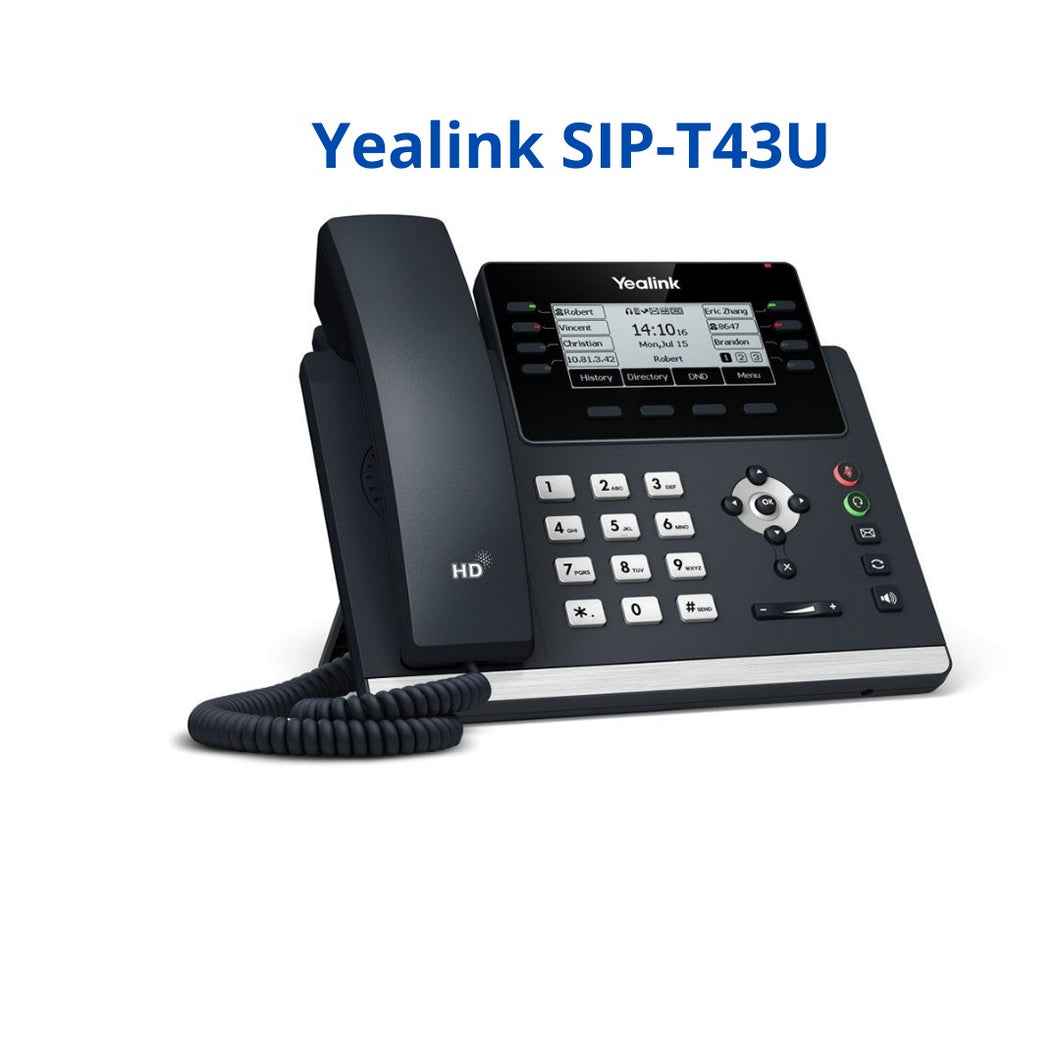 Yealink T43U HD IP PHONE