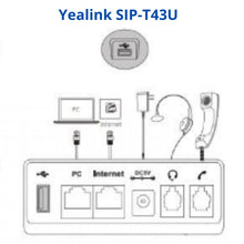 Load image into Gallery viewer, Yealink T43U HD IP PHONE