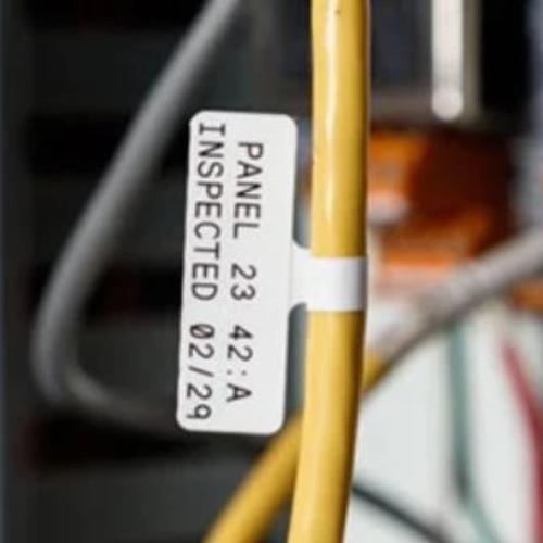 Cable Label Self-Adhesive 25x38mm (T Type) for Printeet M110