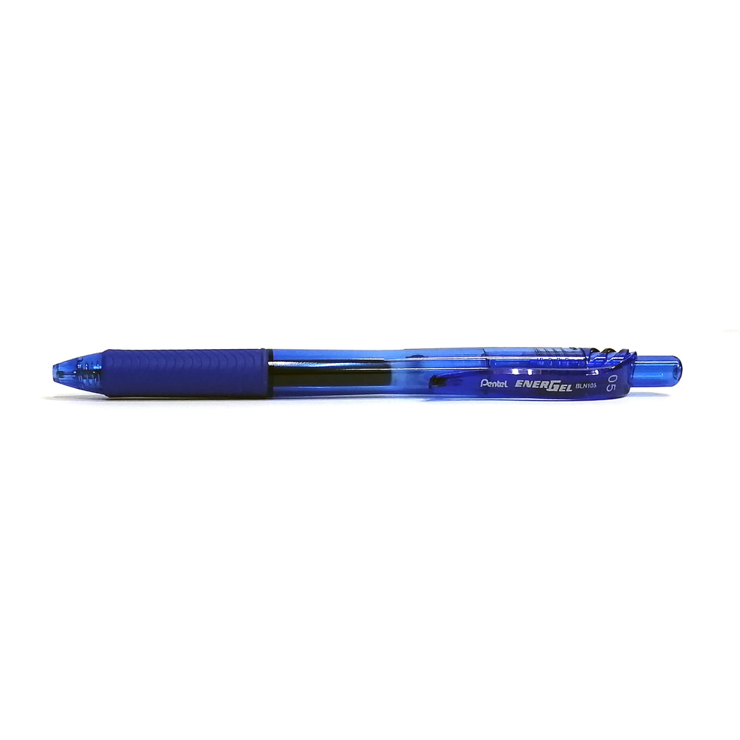 Pental EnerGel-X Retractable Liquid Gel Pen, 0.7 mm (Blue)