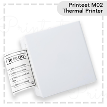 Load image into Gallery viewer, Portable Thermal Printer I Printeet M02 (Matt White)