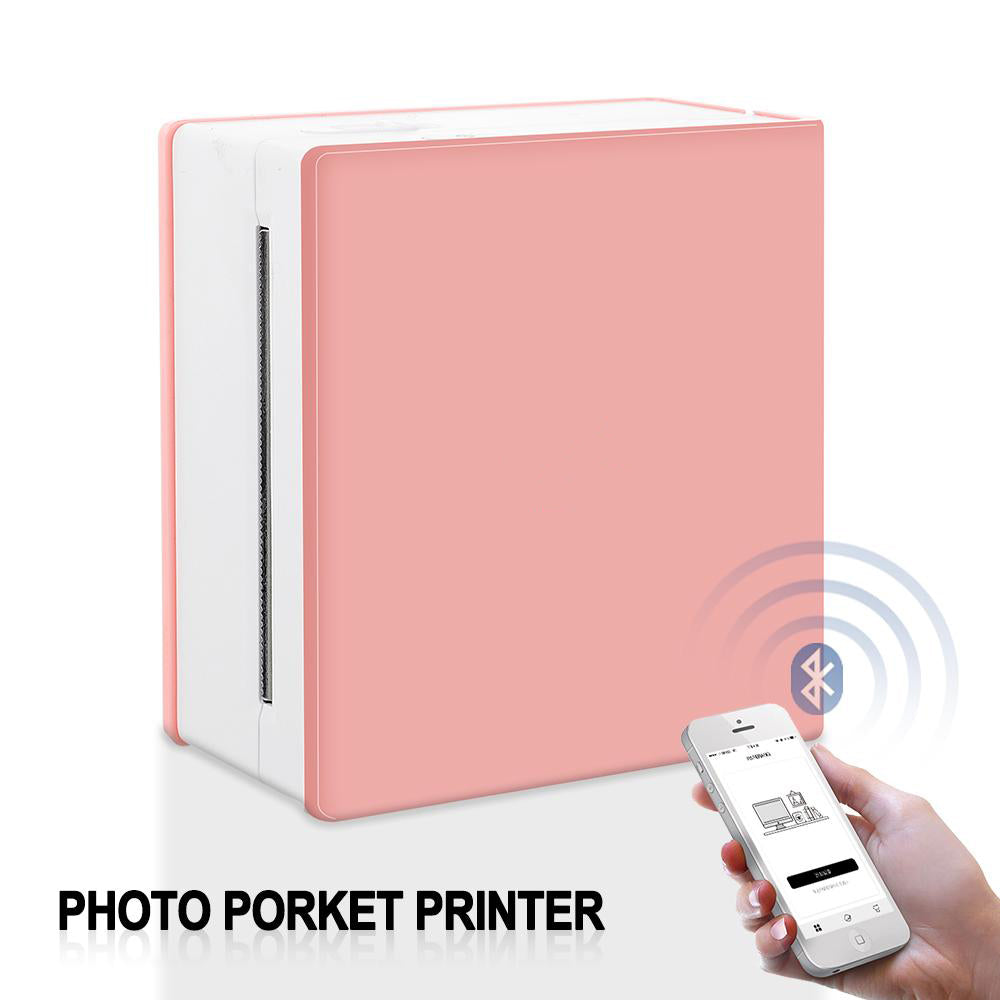 Portable Thermal Printer I Printeet M02 (Matt Pink)